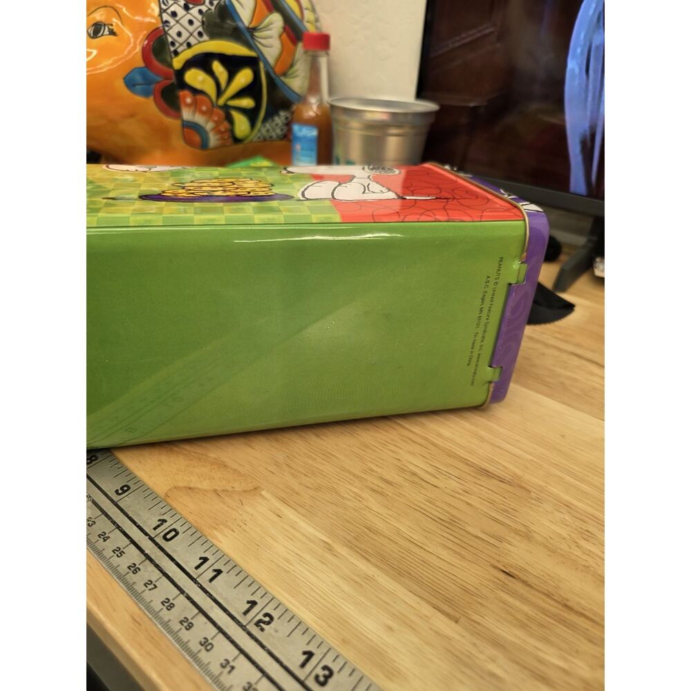Snoopy Mailbox Style Lunch Box Multicolor - Picture 5 of 9